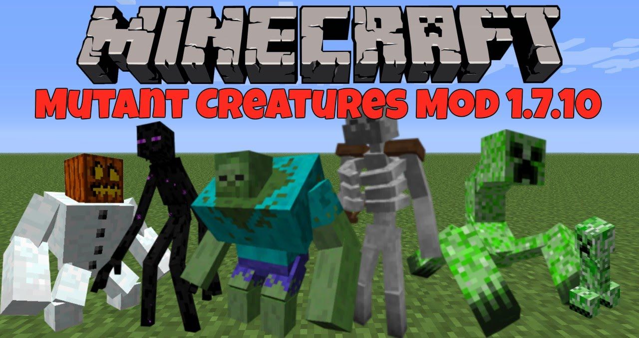 mutant creatures mod 1.7.10 download